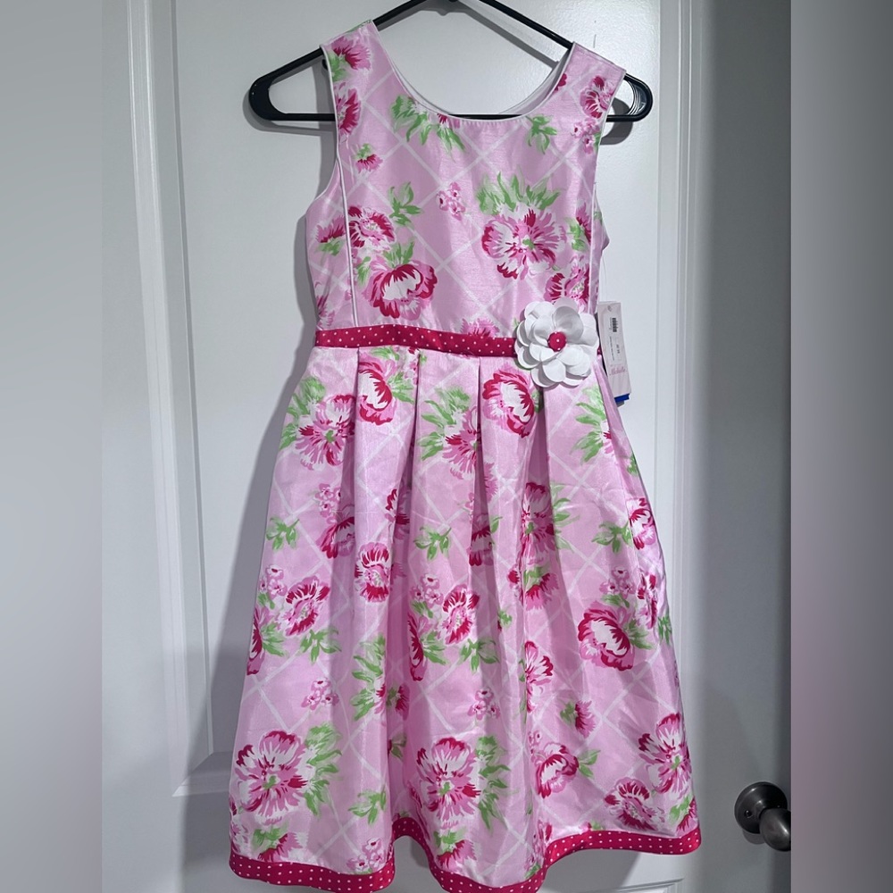 Pink! Easter! Jona Michelle NWT Size 10 Dress
